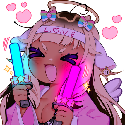 Angel Gyaru Ver. Hype Emote