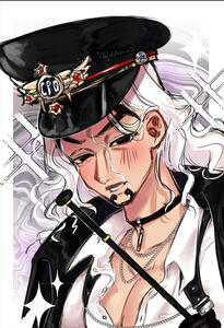 Rob Lucci officer color sketch